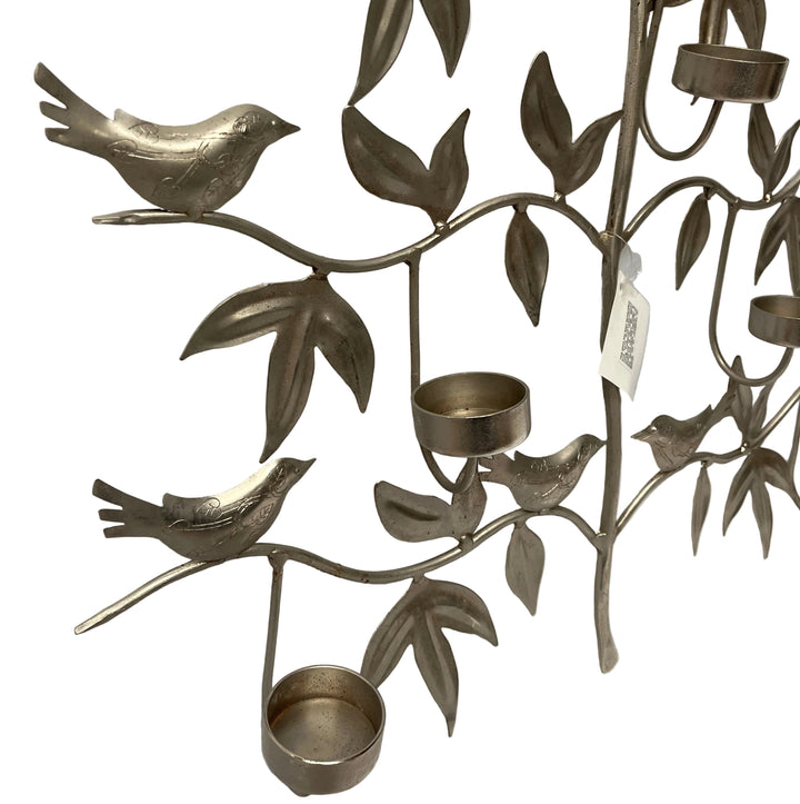 Large Metal Wall Hanging Tea Light Holder