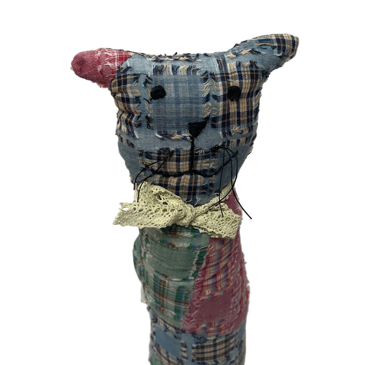 Large Standing Patchwork Cat