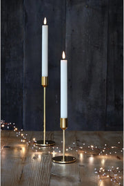 LED Chandelier Candles in White | set of 2