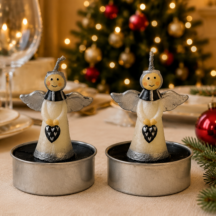 Set of Two Angel Tealights