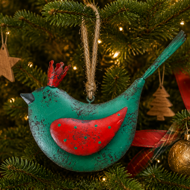 Large Green Robin Hanger