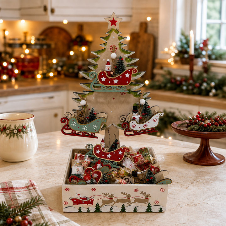 Tree Display & 12 Sledge Hangers