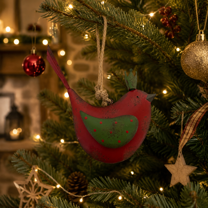 Large Red Robin Hanger