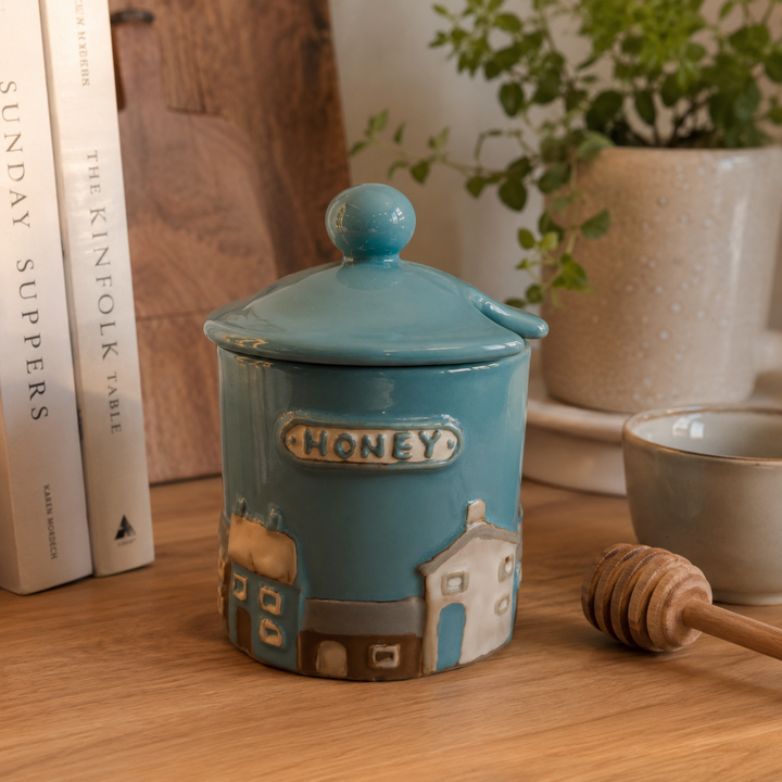 Home Comforts House Decor Honey Pot and Lid Outlet