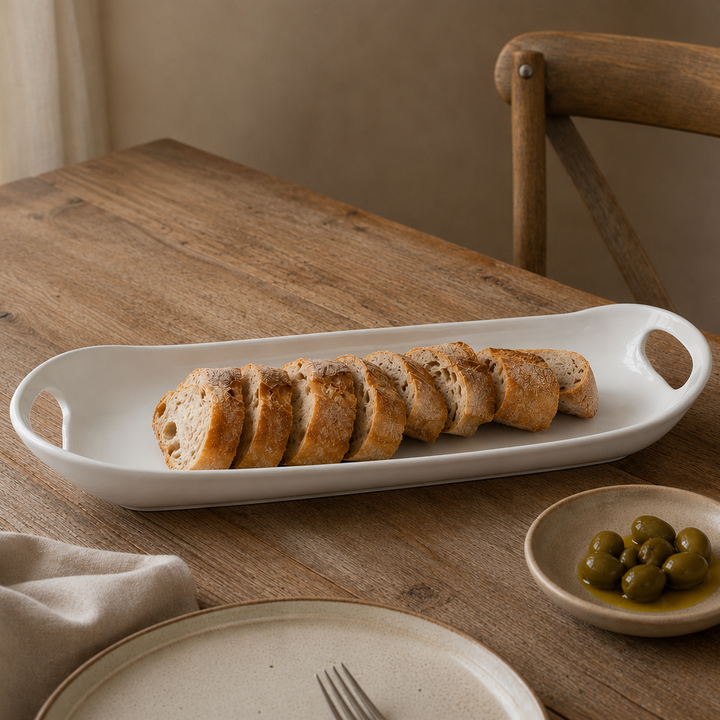 Porcelain Bread Dish