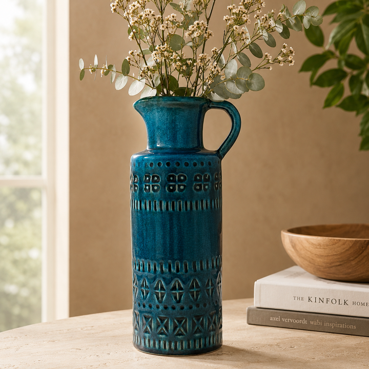 Glazed 11” Jug