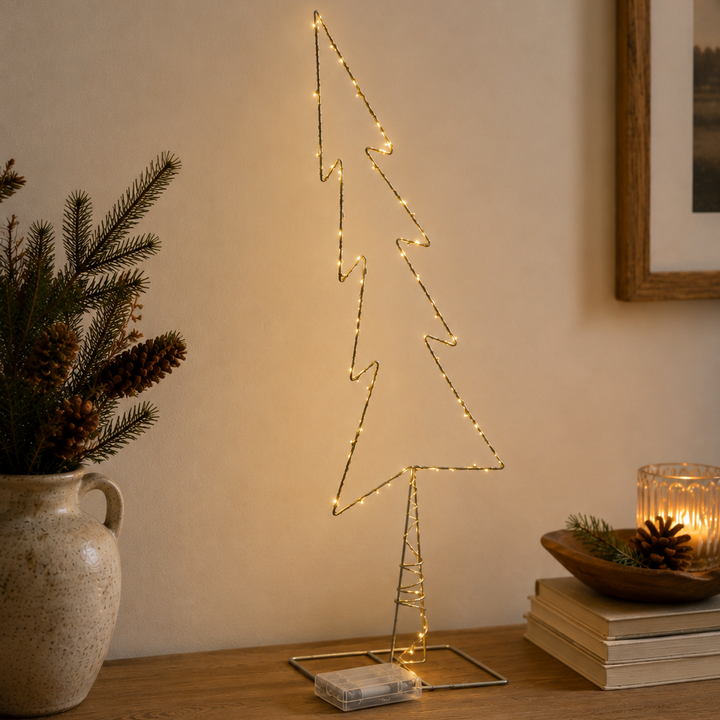 Large Tree Outline LED Christmas Tree