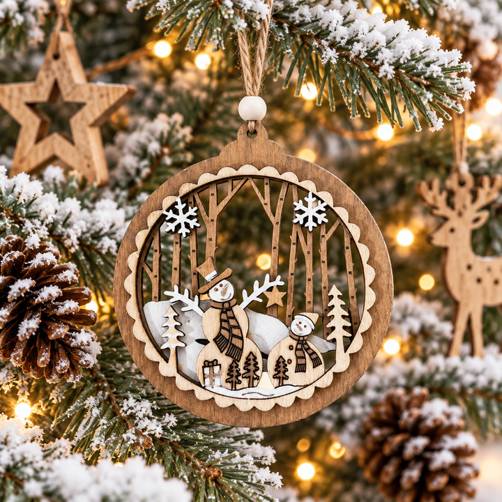 Small Snowman Bauble Hanger