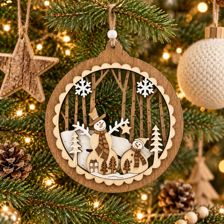 Large Snowman Bauble Hanger