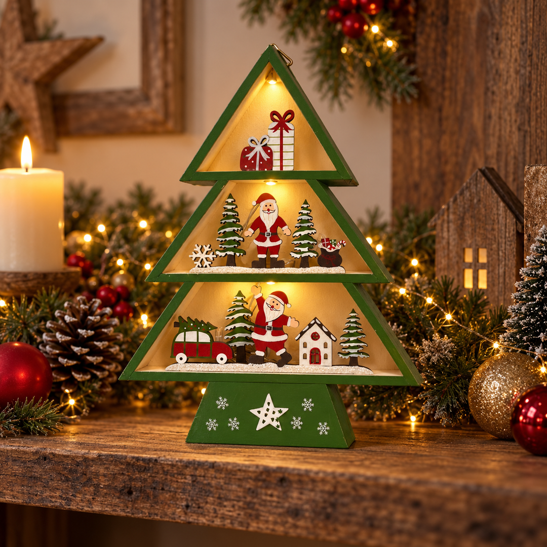 Large Green LED Christmas Tree