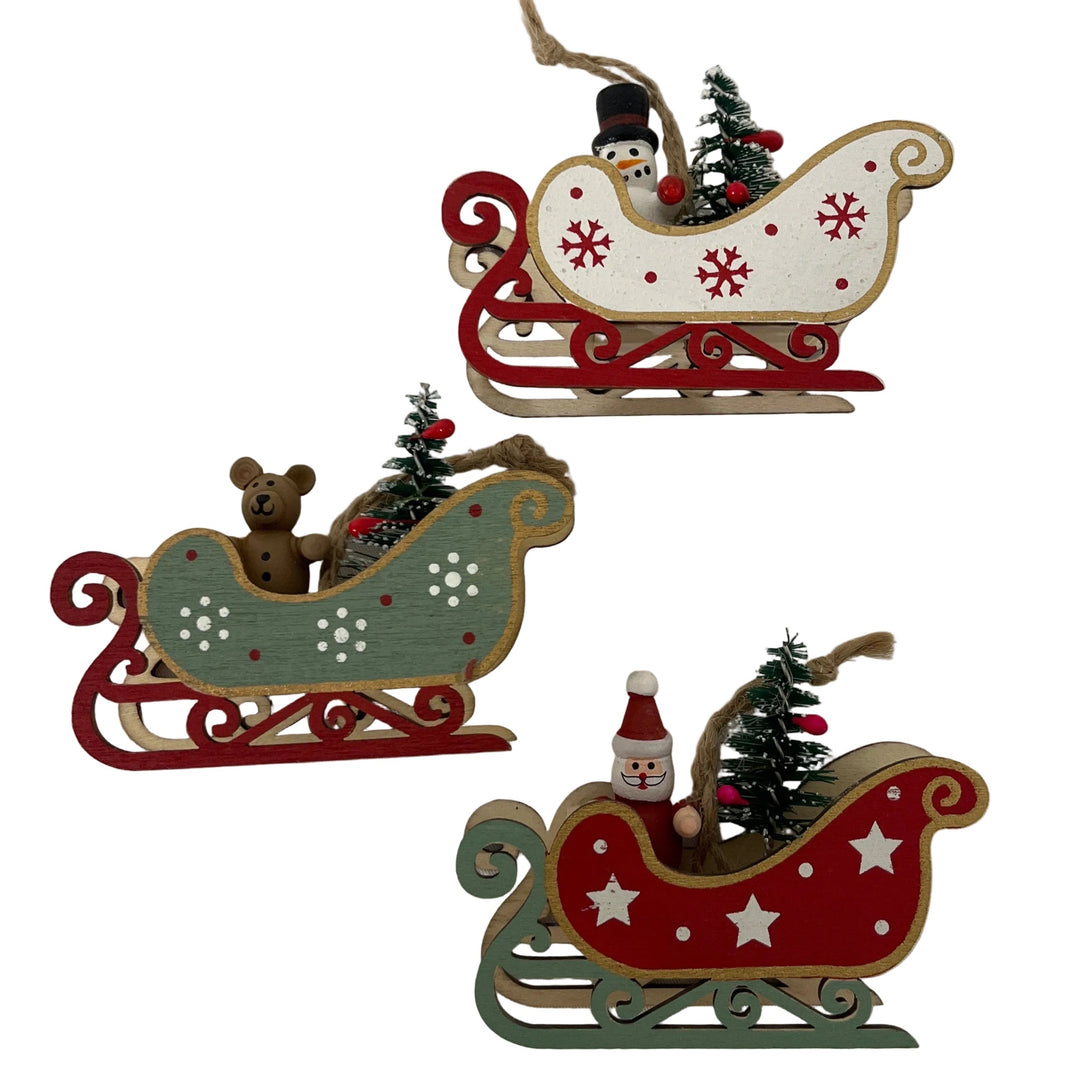 Set of 6 Sledge Hangers