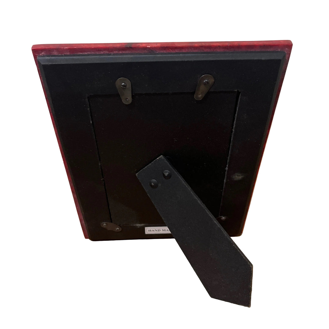 Hand Made Heart Photo Frame 4X6 Red