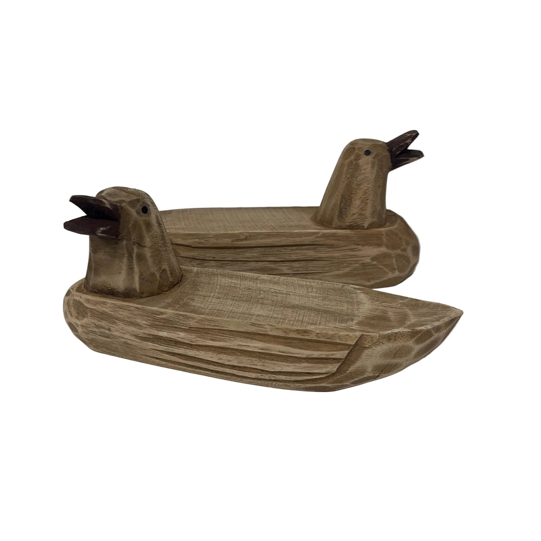 Small Pair of Wooden Ducks