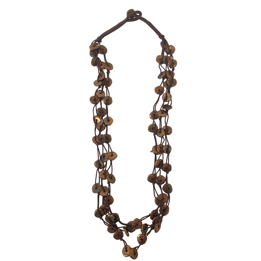 Heavy Handmade Layering Metal Necklace