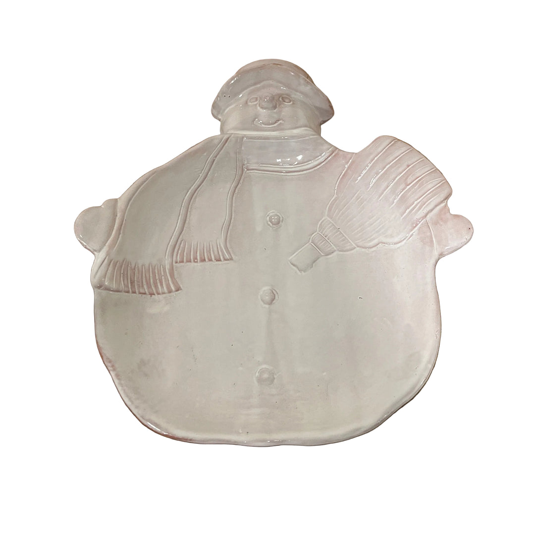 Small Snowman Dish