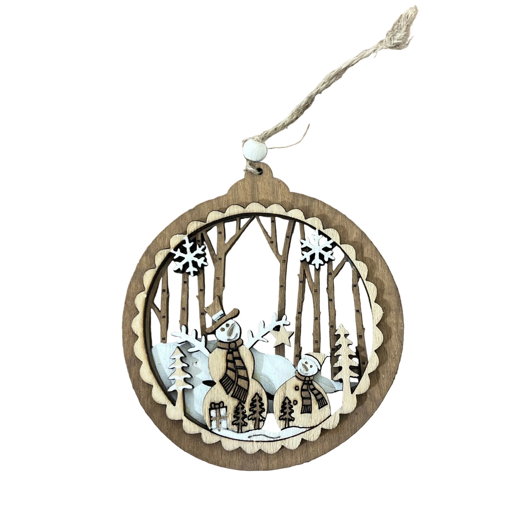 Small Snowman Bauble Hanger
