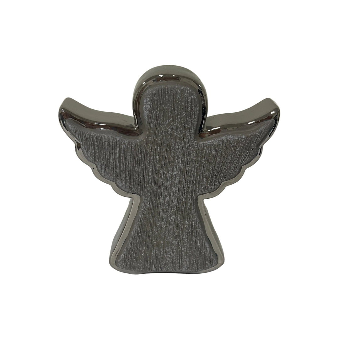 Small Outlined Angel Silver