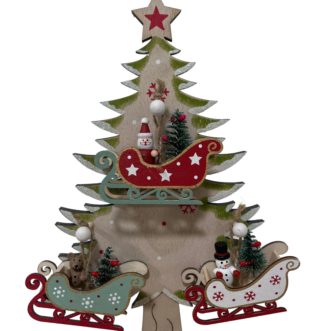 Tree Display & 12 Sledge Hangers