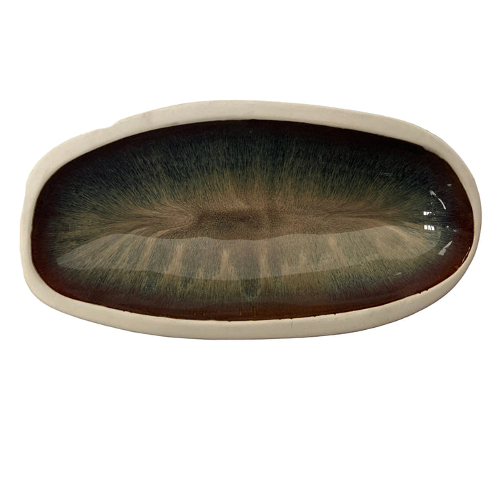Small Slim Glazed Bowl