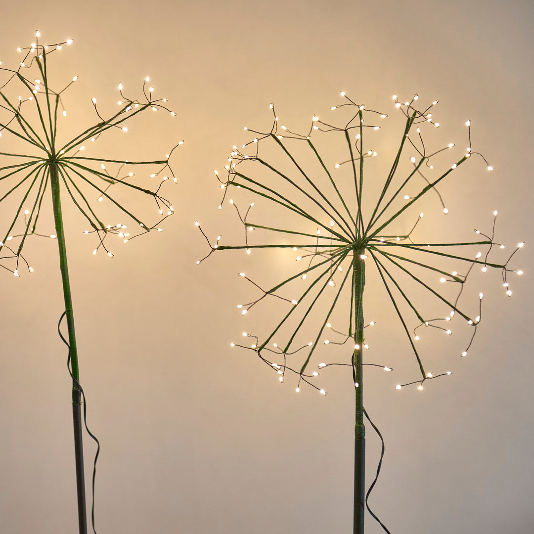Solar LED Dandelion Stake Light Small
