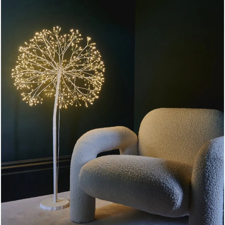 Indoor LED Dandelion Tree White 120cm