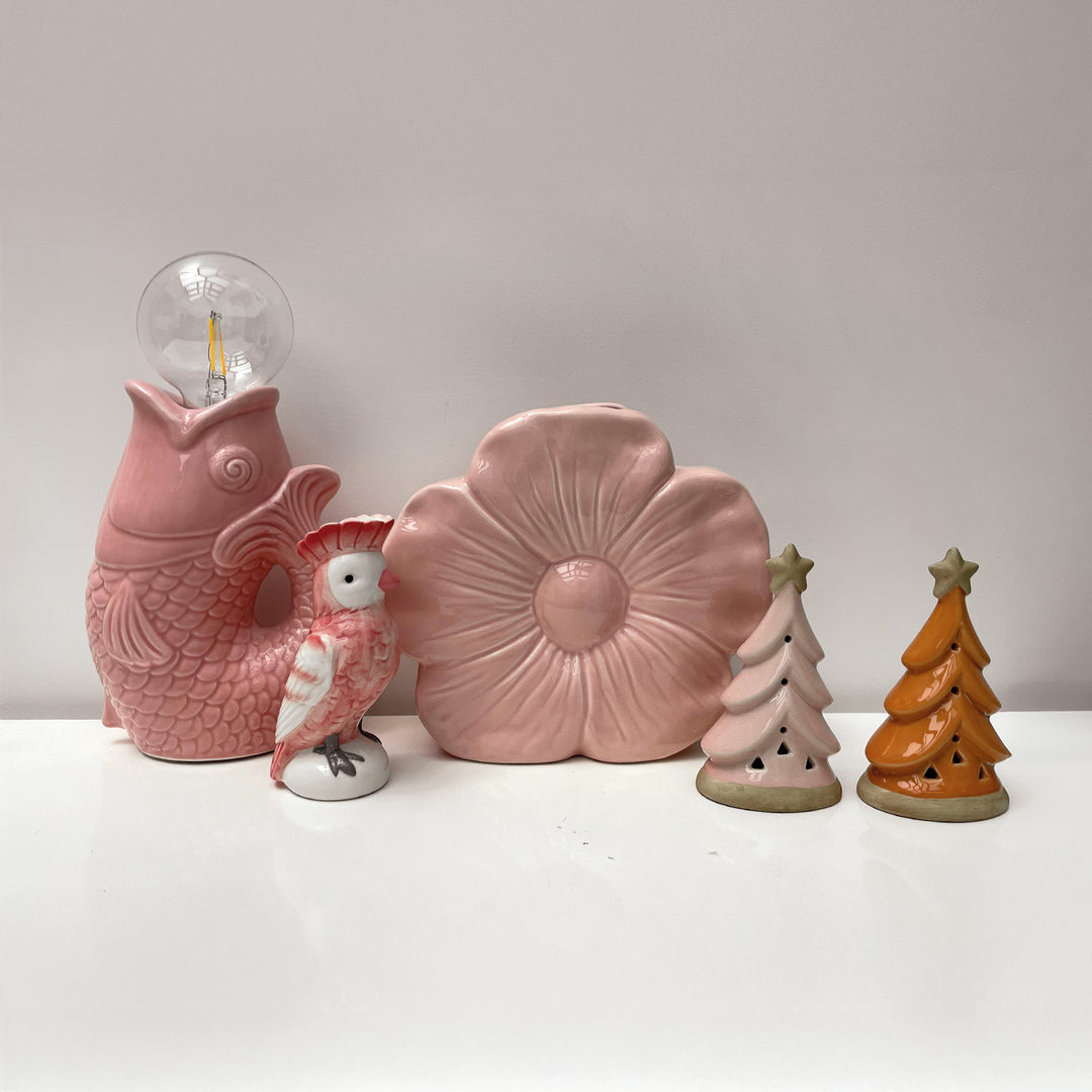 Pink LED Fish Decorative Lamp