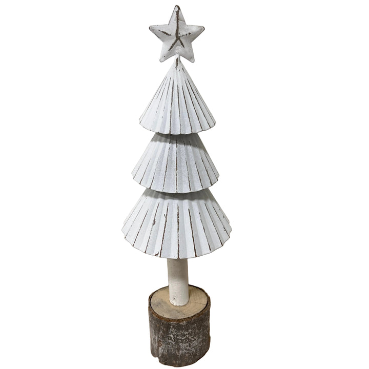 Large Metal & Wood Tree