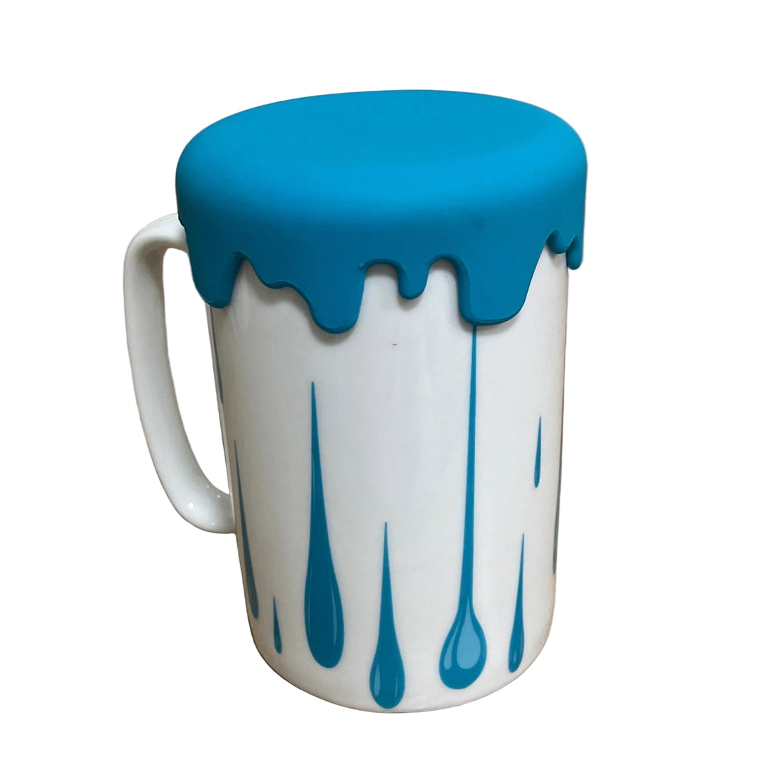 Large Mug with Lid Blue