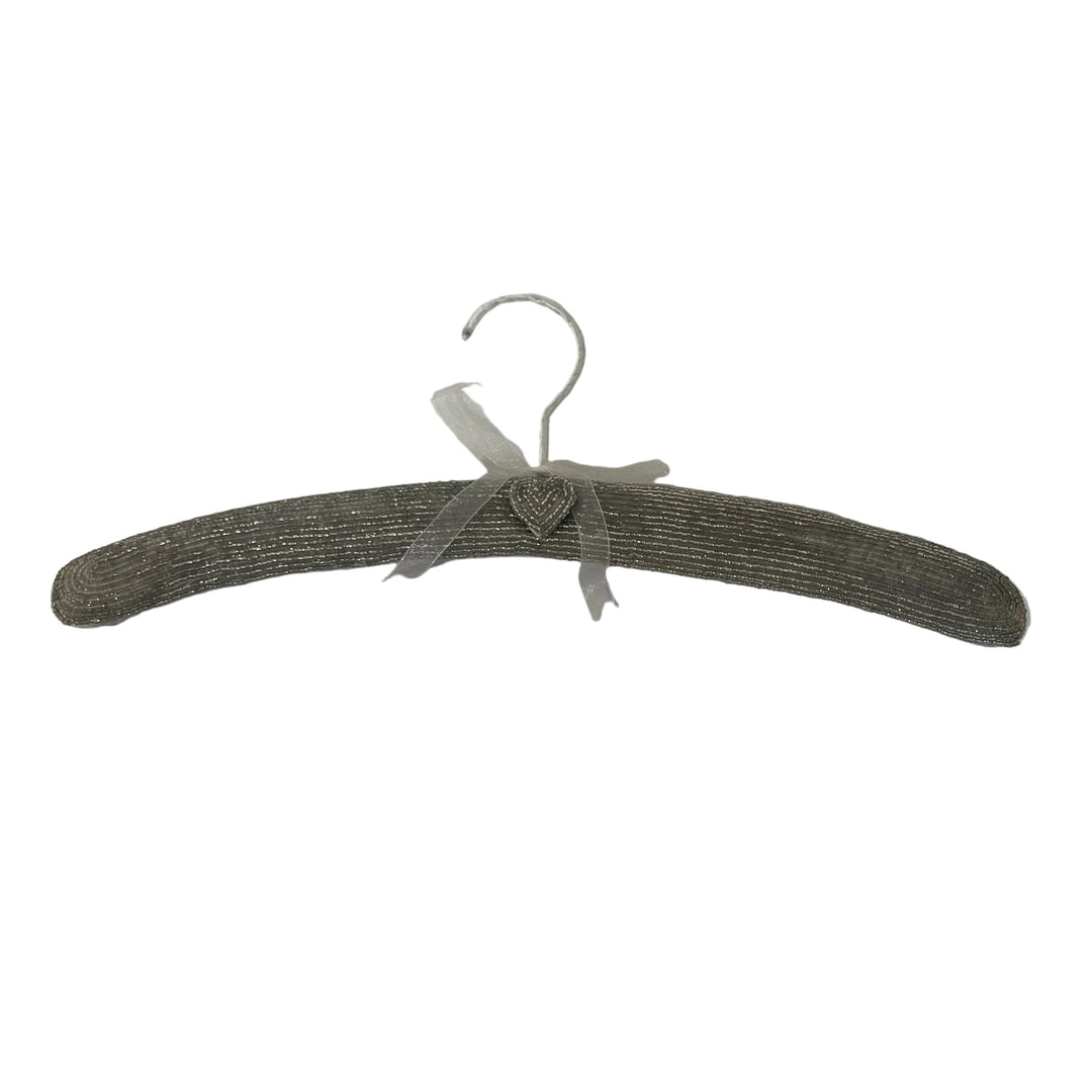 Beaded Hanger in Gift Bag Silver