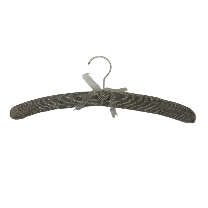 Beaded Hanger in Gift Bag Silver