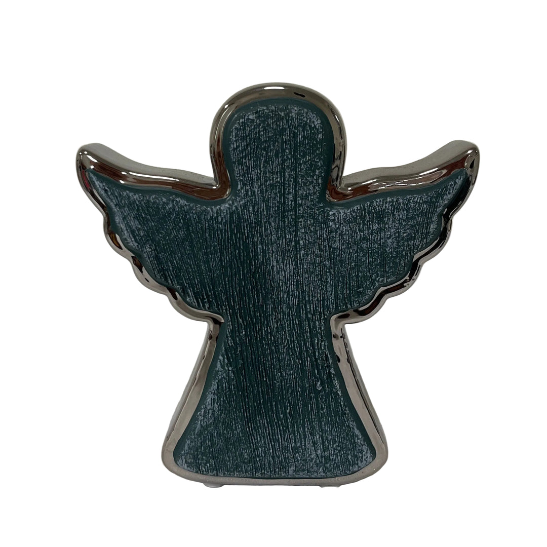 Medium Outlined Angel Green