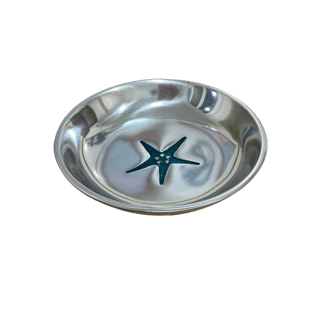 Small Star Fish Metal Dish