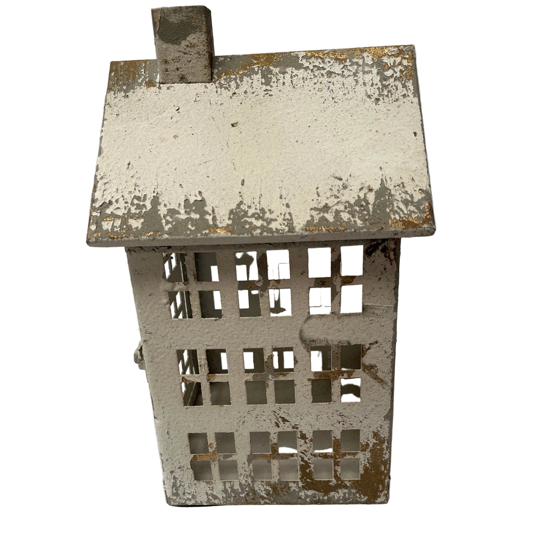 Large Rustic Metal House Lantern
