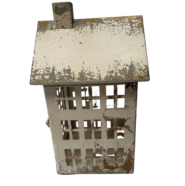 Large Rustic Metal House Lantern