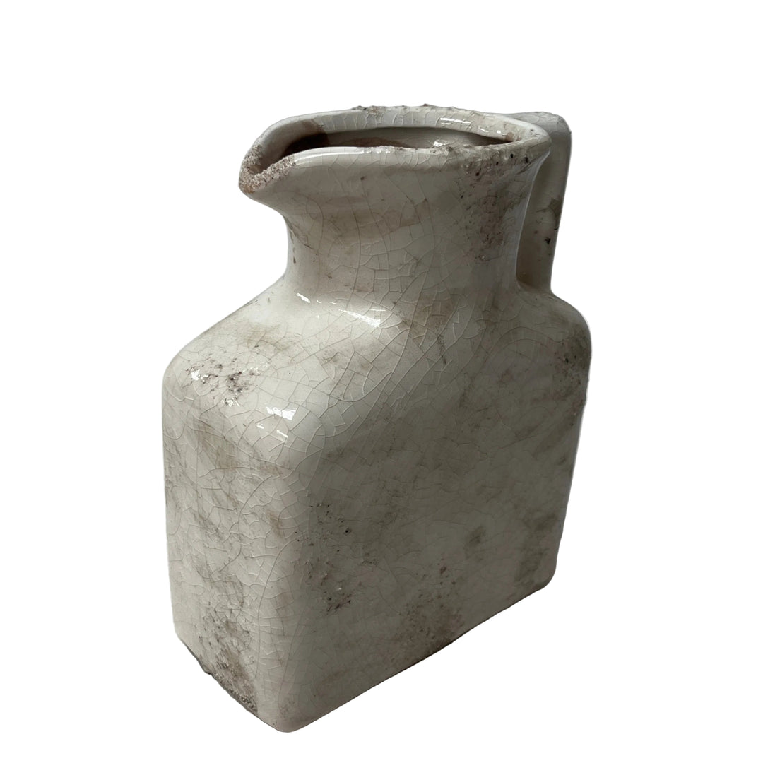 Square Rustic Pitcher Garden Decor