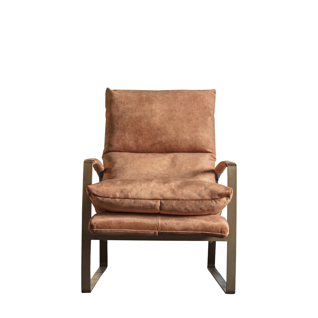 Fabien Lounger in Ochre