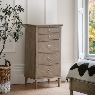 Mustique 5 Drawer Lingerie Chest