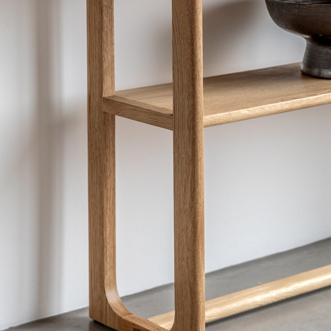 Craft Console Table in Natural