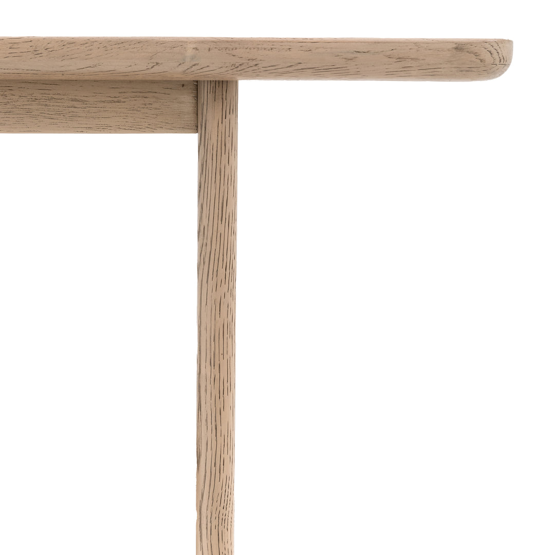 Craft Console Table in Smoked