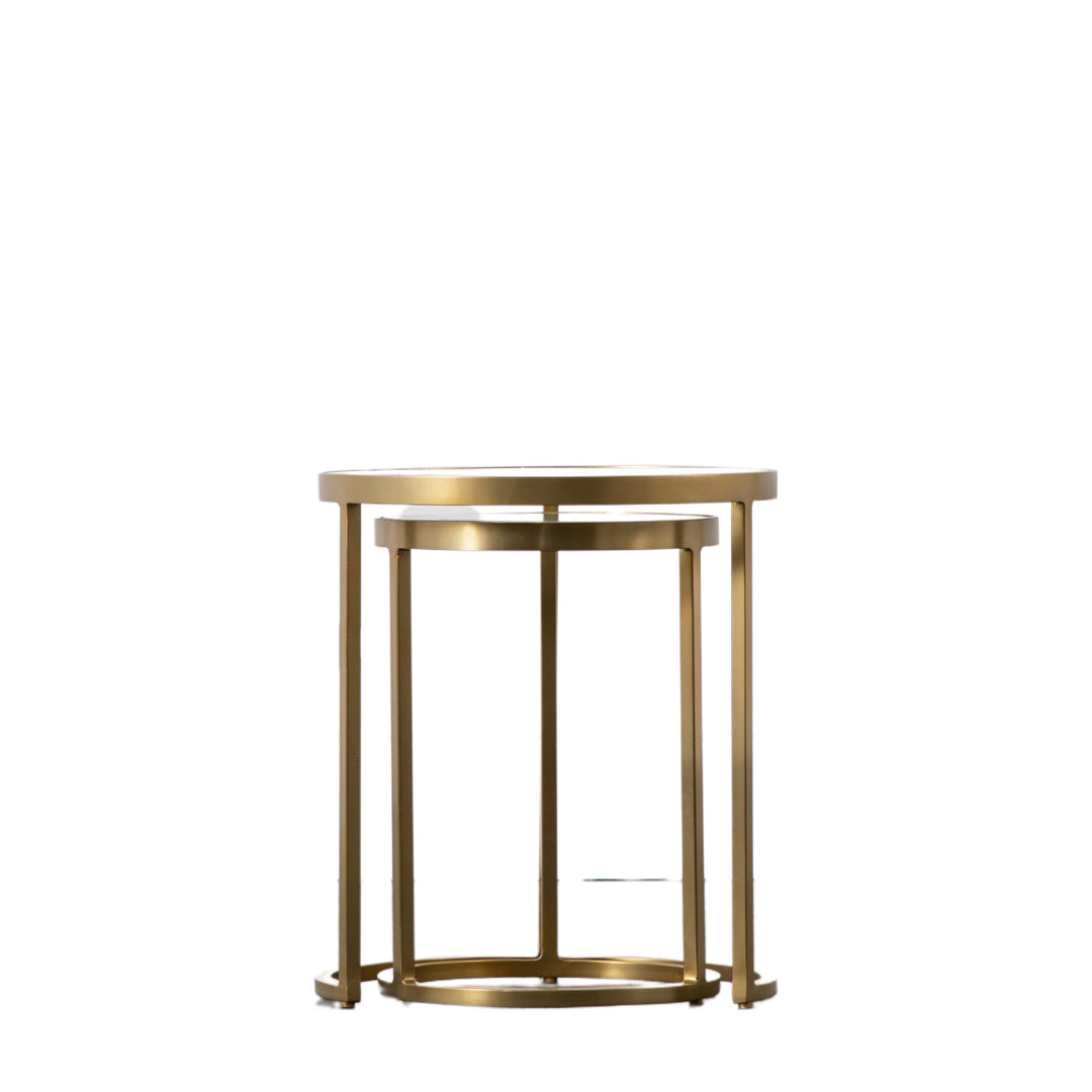 Rowe Nest Tables in Gold