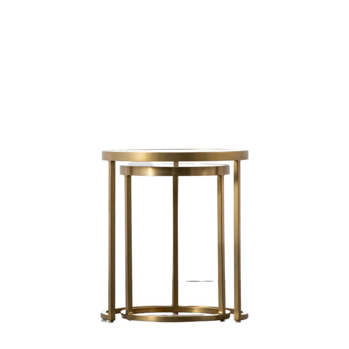 Rowe Nest Tables in Gold