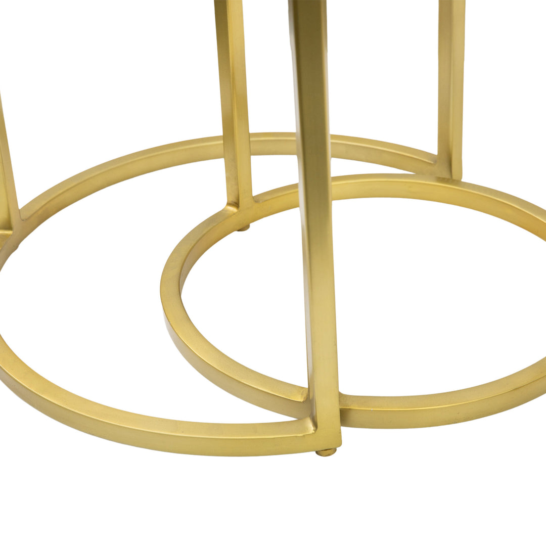 Rowe Nest Tables in Gold