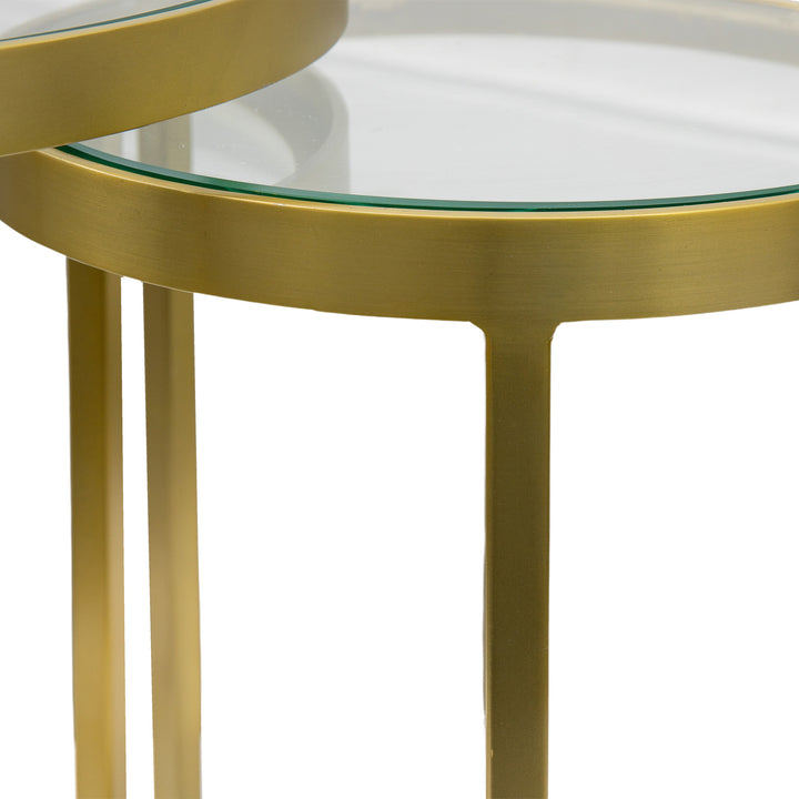 Rowe Nest Tables in Gold