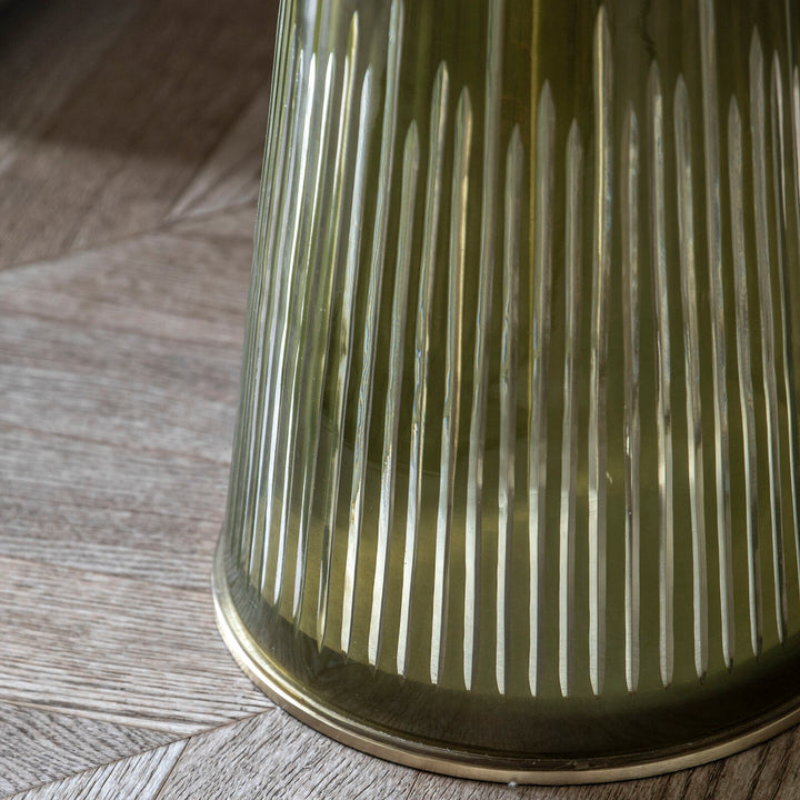 Stella Marble and Glass Side Table