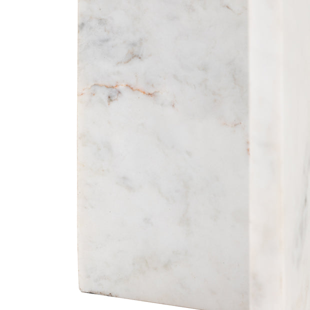 Amalfi Side Table in White