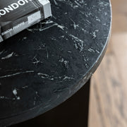 Amalfi Side Table in Black