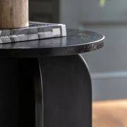 Amalfi Side Table in Black