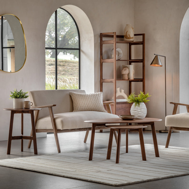 Neyland 2 Seater Sofa in Natural Linen