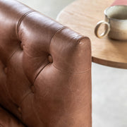 Dalton Sofa in Antique Brown Leather