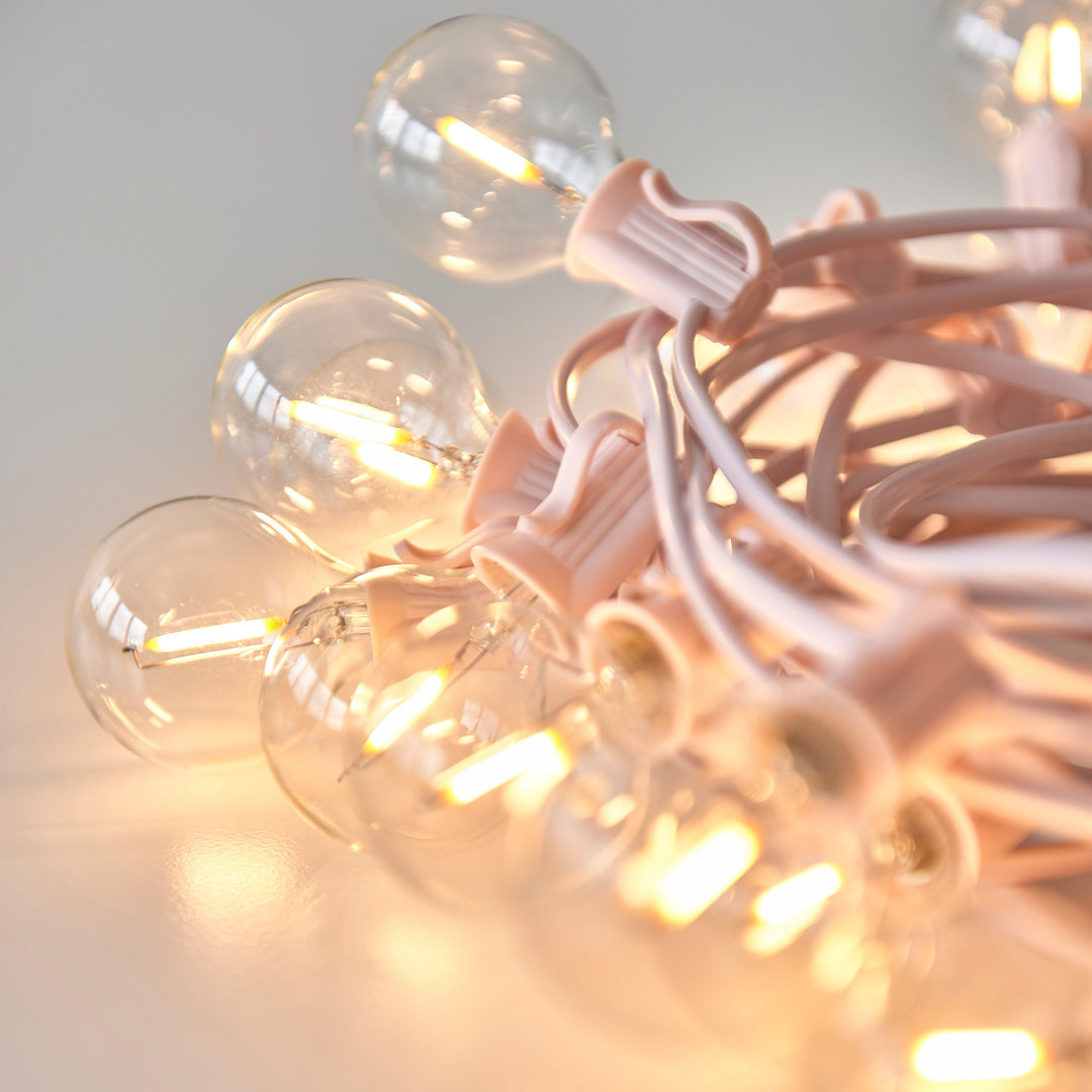 Indoor Outdoor Pastel Festoon Lights